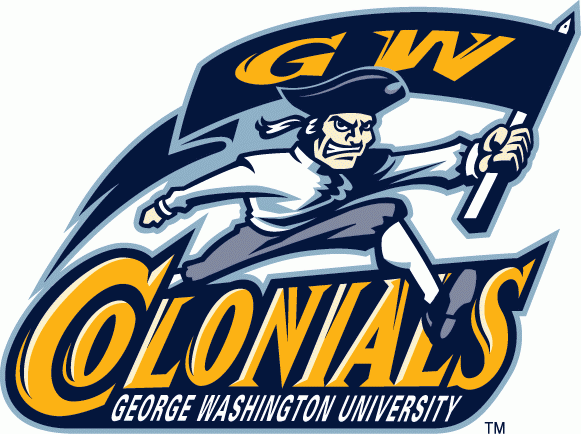 George Washington Colonials 1997-2008 Primary Logo DIY iron on transfer (heat transfer)